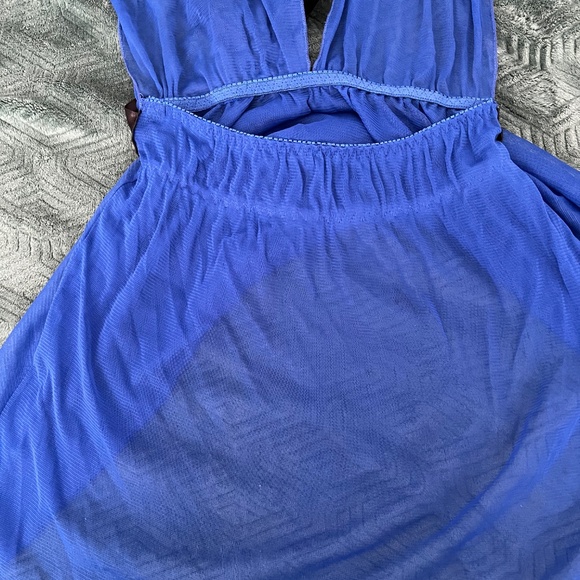 Blue halter baby doll linger small - Picture 2 of 2